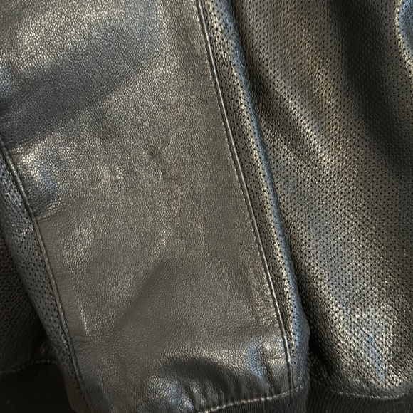 Cole Haan genuine leather jacket - Picture 6 of 6